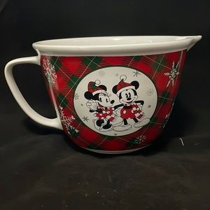 Christmas Mickey & Minnie mixing bowl